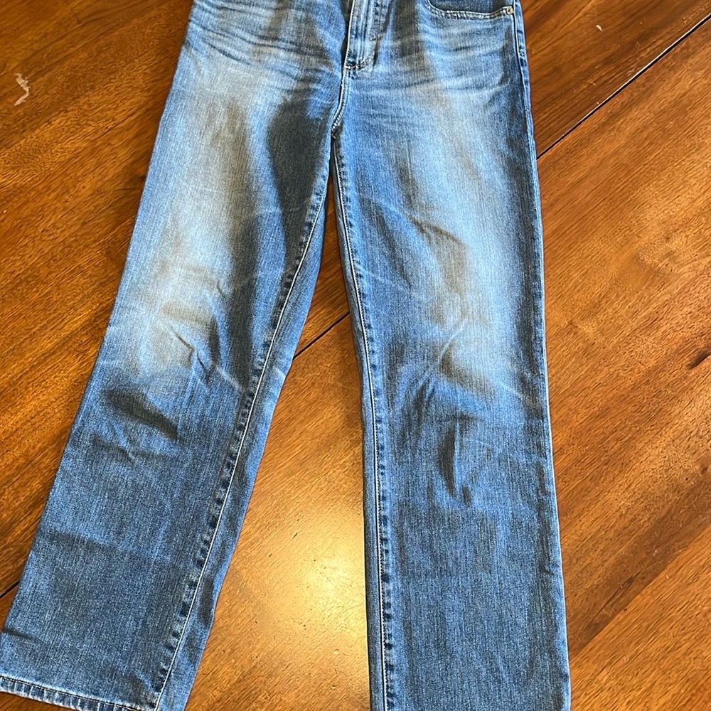 Ag Adriano Goldschmied Classic Blue Straight Jeans - Picture 3 of 12